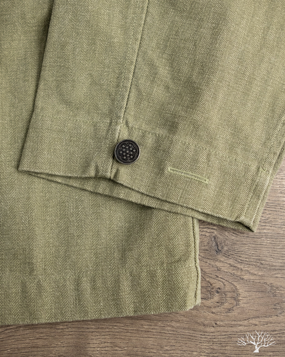 3sixteen M43 Overshirt - Olive HBT