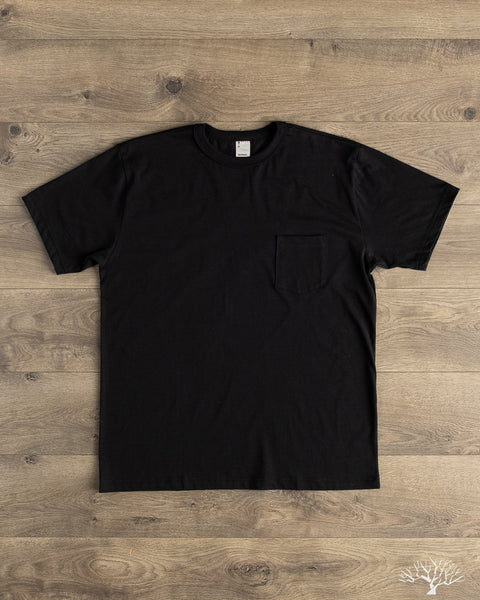 3sixteen - Pima Cotton Pocket Tee - Black – Withered Fig