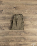 3sixteen Pleated Trouser - Olive Linen