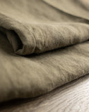 3sixteen Pleated Trouser - Olive Linen