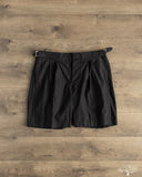 3sixteen Safari Shorts - Black Poplin