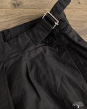 3sixteen Safari Shorts - Black Poplin