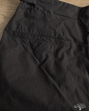 3sixteen - Safari Shorts - Black Poplin – Withered Fig