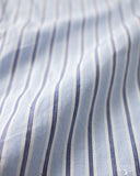 3sixteen Short Sleeve Commuter Shirt - Blue Stripe
