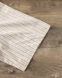 3sixteen Short Sleeve Commuter Shirt - Tan Stripe