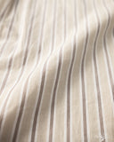 3sixteen Short Sleeve Commuter Shirt - Tan Stripe