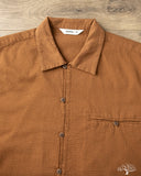 3sixteen Short Sleeve Loop Shirt - Cinnamon Seersucker