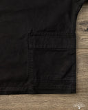 3sixteen Smock - Black Peached Twill