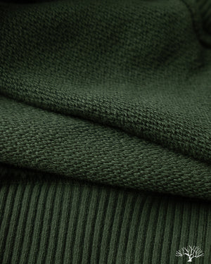 3sixteen - Ultraweight French Terry Pullover Hoody - Kombu Green
