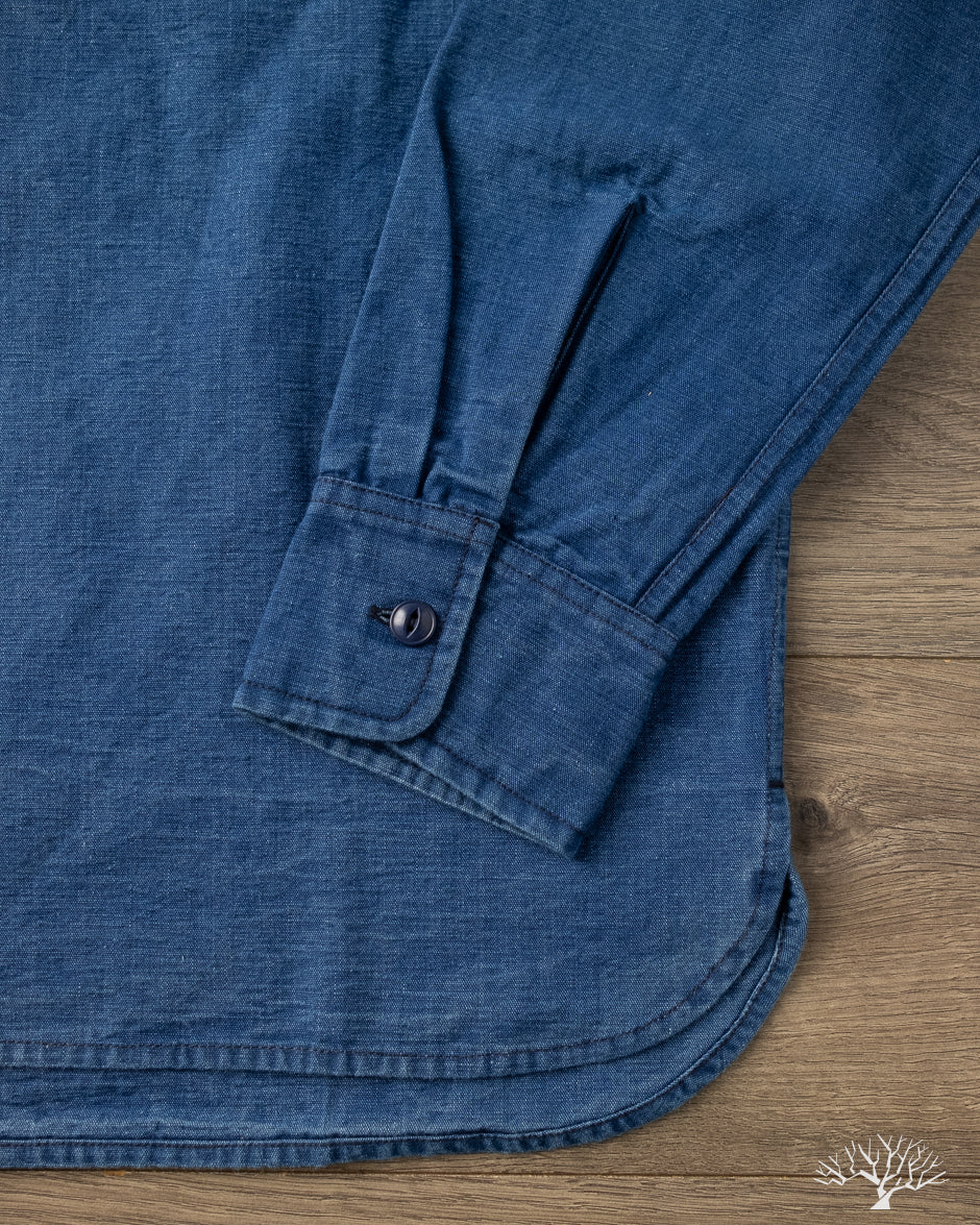 USN Overshirt - Stonewashed Indigo Canvas