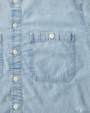 3sixteen Utility Chambray Shirt - Washed Indigo