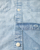 3sixteen Utility Chambray Shirt - Washed Indigo