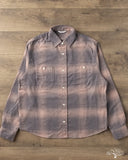3sixteen Utility Flannel - Mauve Ombre