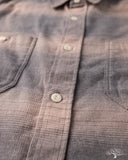3sixteen Utility Flannel - Mauve Ombre