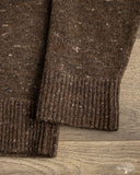 3sixteen V-Neck Sweater - Umber Tweed
