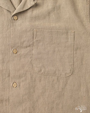 3sixteen - Vacation Shirt - Almond Linen – Withered Fig