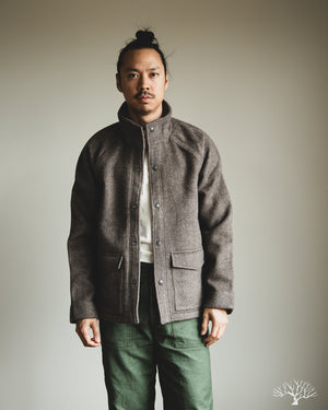 3sixteen - Welding Jacket - Tobacco Wool – Withered Fig