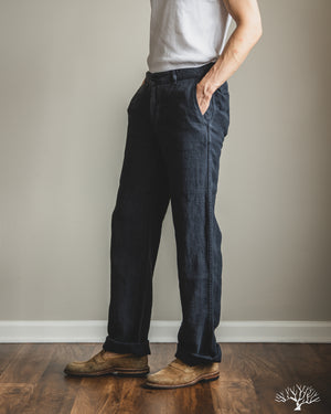 3sixteen - Work Pant - Midnight Linen – Withered Fig