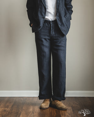 3sixteen - Work Pant - Midnight Linen – Withered Fig