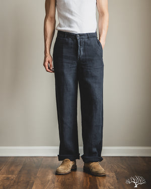 3sixteen - Work Pant - Midnight Linen – Withered Fig