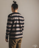 Iron Heart IHTB-01-GRY-BLK - 11oz Cotton Knit Long-Sleeve Sweater - Grey/Black