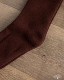 American Trench Alpaca Pile Sock - Dark Brown