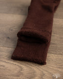 American Trench Alpaca Pile Sock - Dark Brown