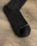Merino Field Sock - Charcoal