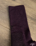 Merino Field Sock - Plum