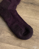 Merino Field Sock - Plum