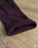 Merino Field Sock - Plum