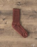 American Trench Supermerino Crew Sock - Autumn Heather
