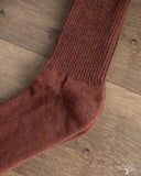 American Trench Supermerino Crew Sock - Autumn Heather