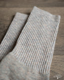 American Trench Supermerino Crew Sock - Taupe Heather