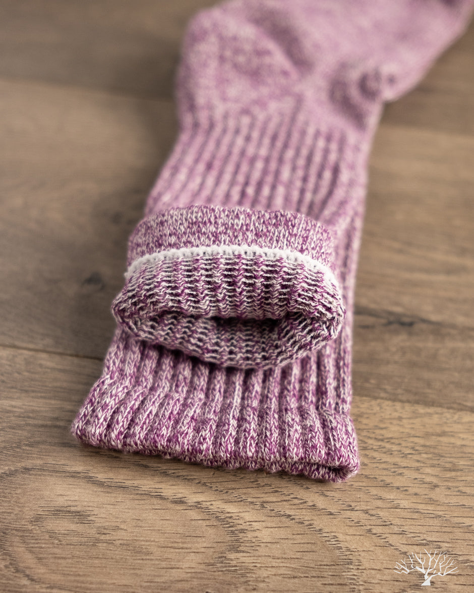 American Trench The Marls Sock - Burgundy