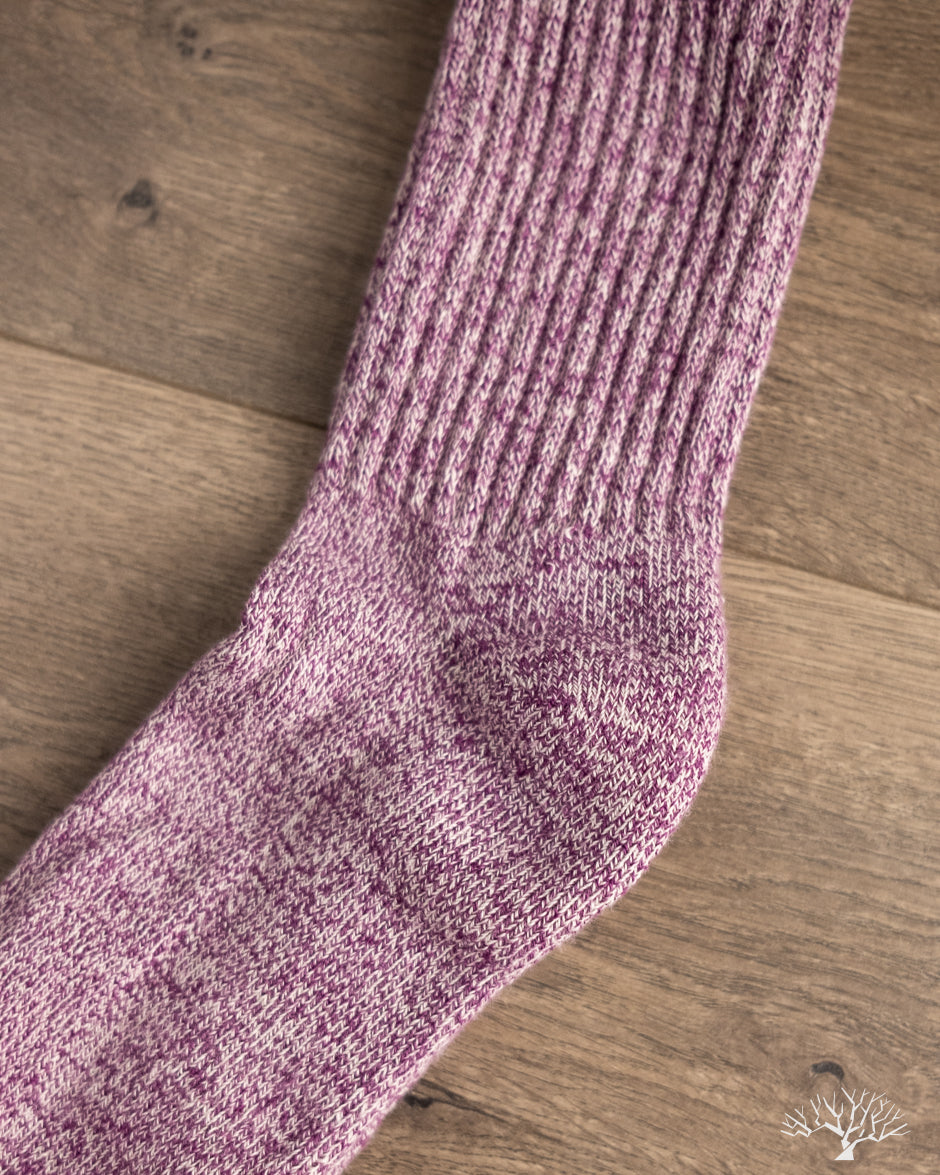 American Trench The Marls Sock - Burgundy