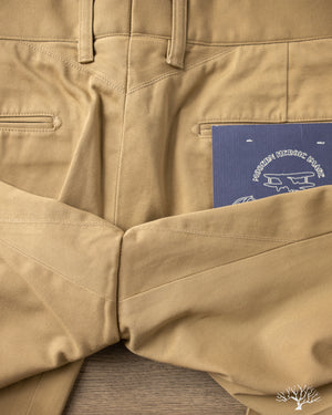 Barnstormer - 1002P 2 Pleated Dress Chinos - Khaki – Withered Fig
