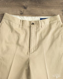 Barnstormer 1952UC Flat Front Chino Trousers - Beige