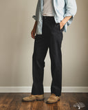 1952UC Flat Front Chino Trousers - Navy