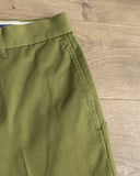 1952UC Flat Front Chino Trousers - Olive