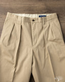 Barnstormer 1955UC 2 Pleated Chino Trousers - Beige