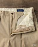 Barnstormer 1955UC 2 Pleated Chino Trousers - Beige