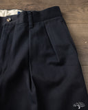 Barnstormer 1955UC 2 Pleated Chino Trousers - Navy