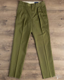 Barnstormer 1955UC 2 Pleated Chino Trousers - Olive