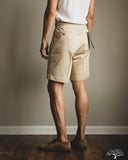 BS-B45S 2 Pleated Classic Shorts - Beige