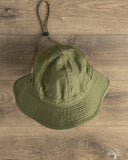 Cableami Baker Back Satin Metro Hat - Dark Olive
