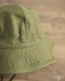 Cableami Baker Back Satin Metro Hat - Dark Olive