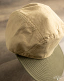 Cableami Light Back Satin Soft Bill Cap - Beige/Olive
