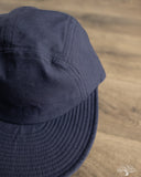 Cableami Light Back Satin Soft Bill Cap - Navy