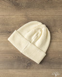 Cableami Linen Waffle Watch Cap - Ivory